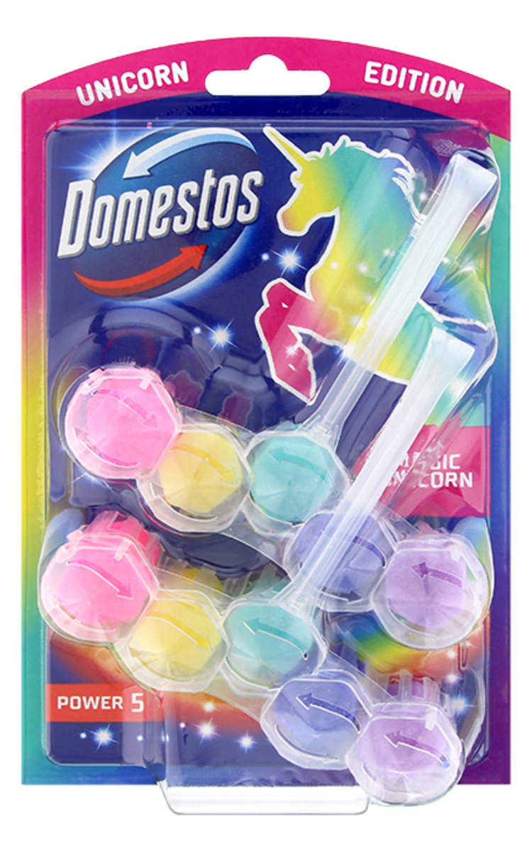 DOMESTOS DOMESTOS Magic Unicorn туалетный блок, 2x50г