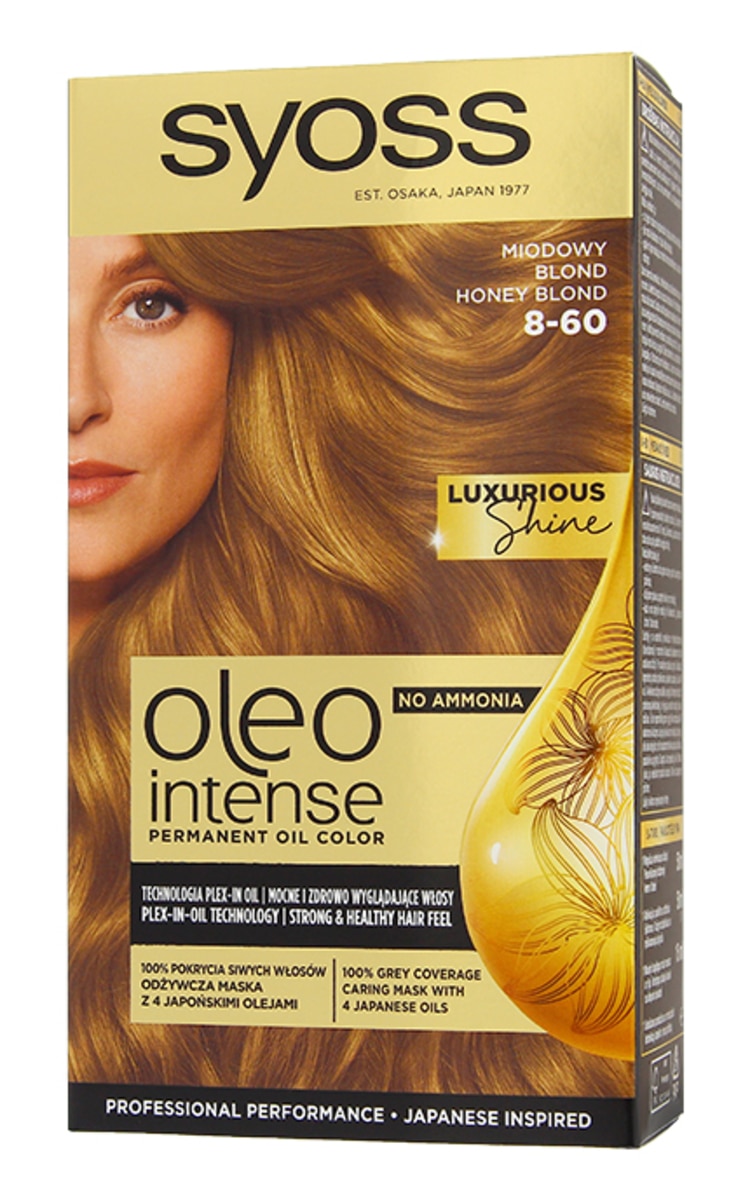 SYOSS OLEO SYOSS Oleo краска для волос, 8-60 Honey Blond 1 шт