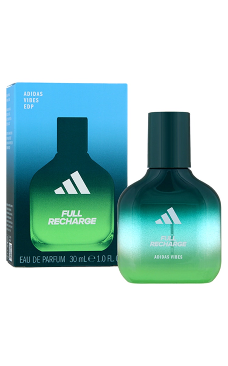 ADIDAS MEN ADIDAS Vibes EDP Full Recharge Unisex parfimērijas ūdens, 30ml