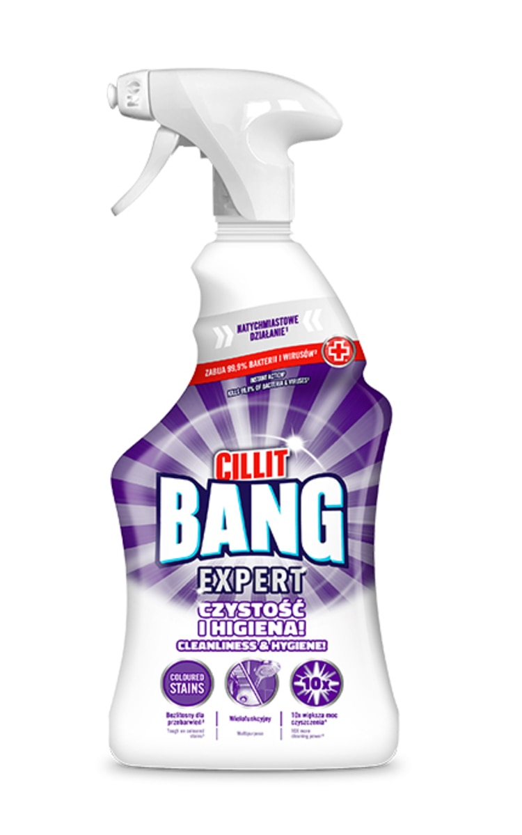 CILLIT BANG CILLIT BANG Bleach&Hygiene izsmidzināms tīrītājs-balinātājs, 750ml 750 ml