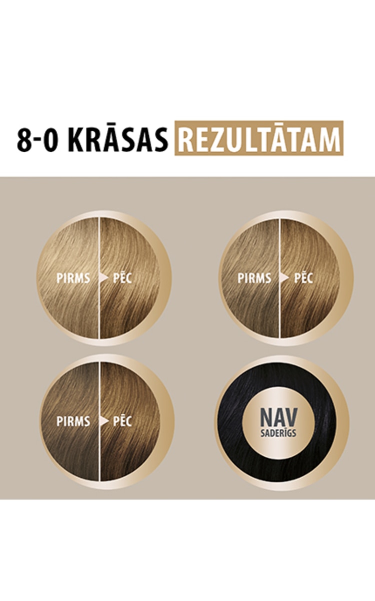 CRÈME SUPREME краска для волос, 8-0 Natural Light Blonde
