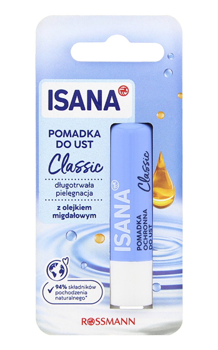 ISANA ISANA Classic lūpu balzams, 4.8g 4,8 g