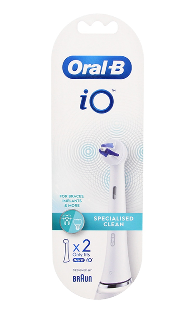 ORAL B ORAL-B iO Specialised Clean elektriskās zobu sukas uzgalis, 2gab. 2 gab.