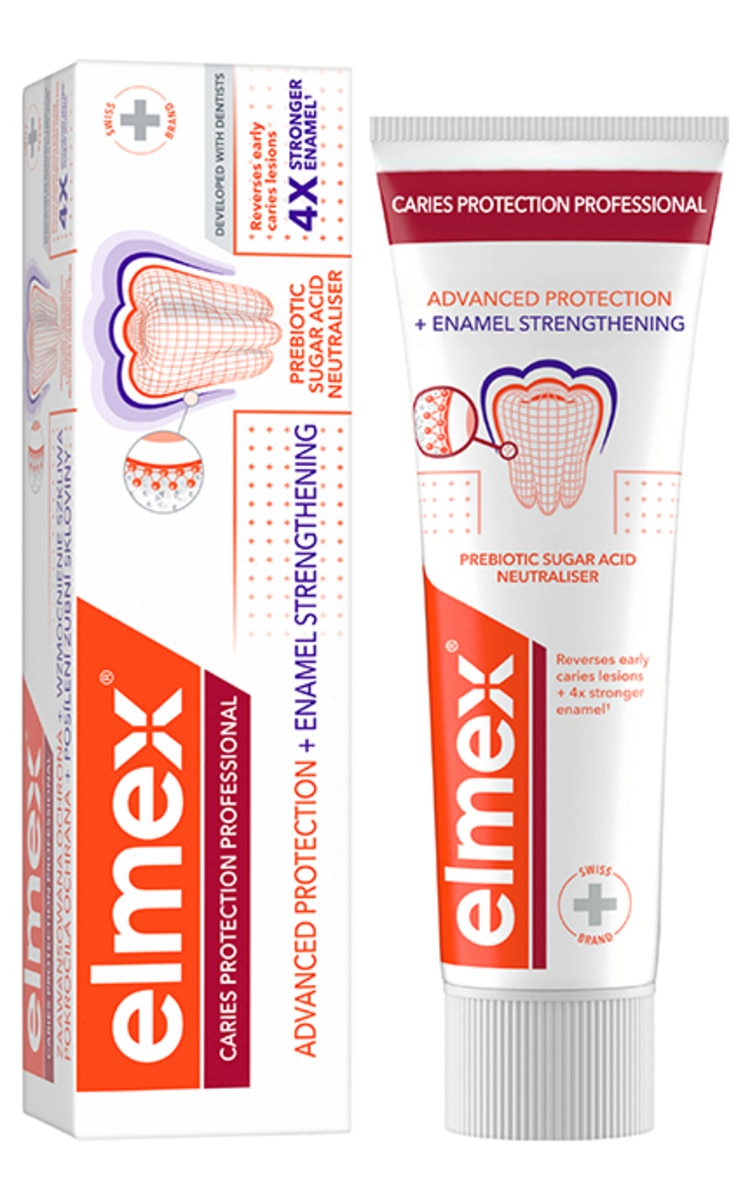 75 ml ELMEX  ELMEX Anti Caries Professional zobu pasta, 75ml  ELMEX Anti Caries Professional zobu pasta, 75ml