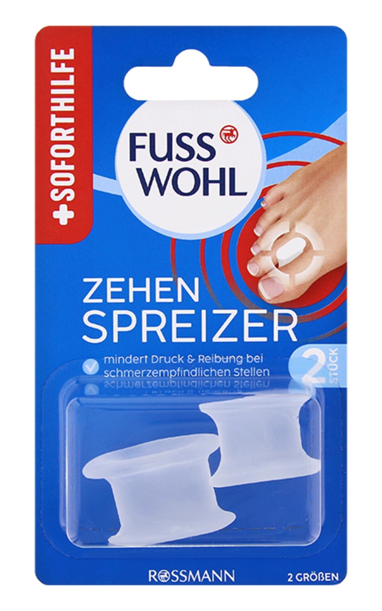 FUSS WOHL FUSSWOHL Pirkstu starplika, 2gab.