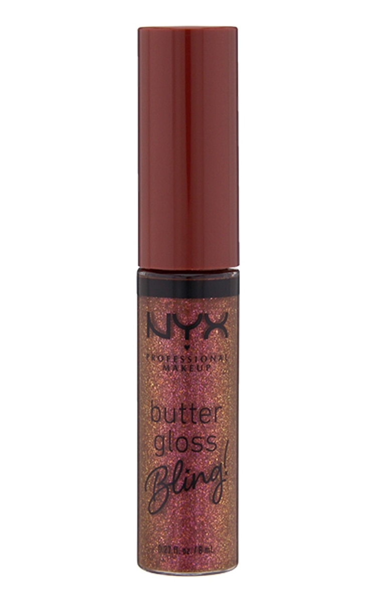 NYX PROFESSIONAL MAKEUP NYX PROFESSIONAL MAKEUP Butter Gloss Bling! lūpu spīdums, 08 Hustla, 8ml Hustla