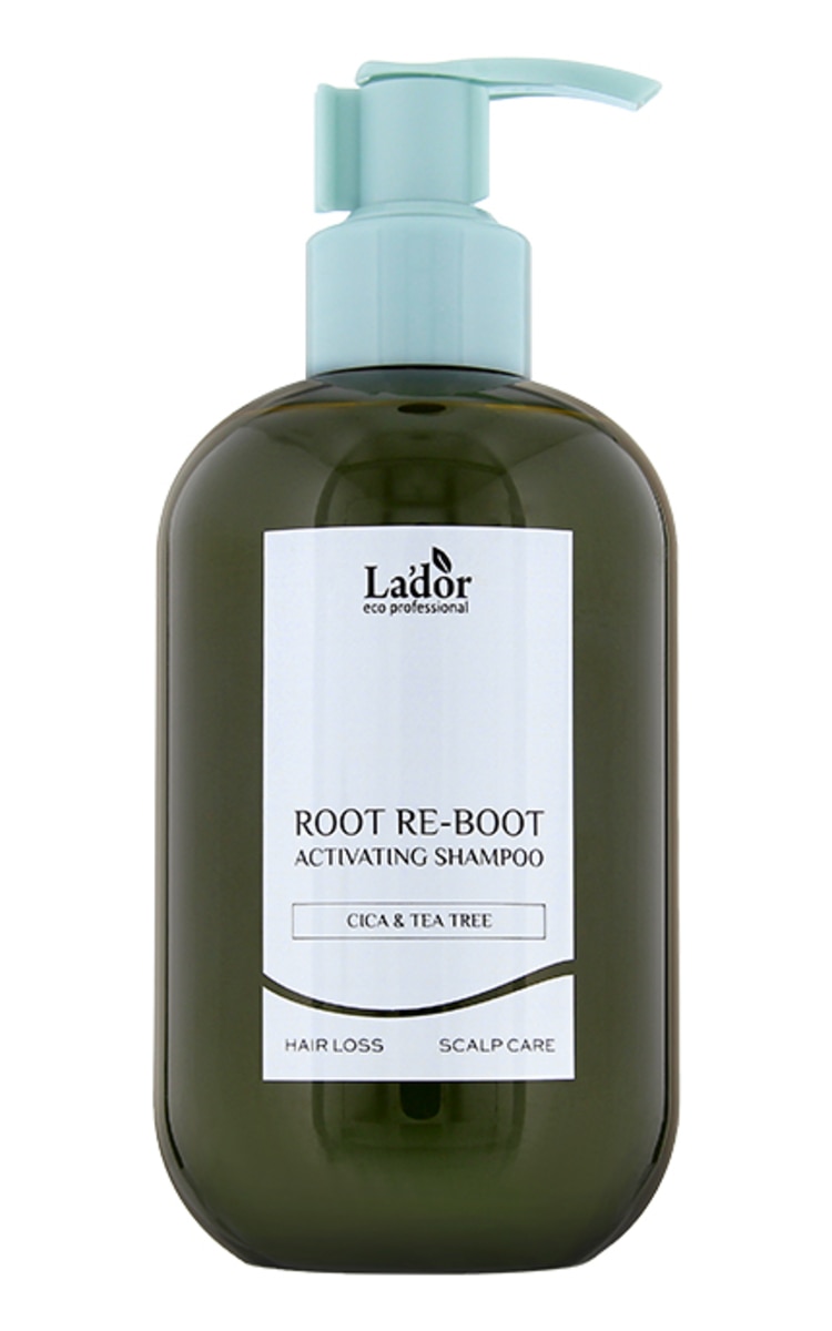  LADOR  LADOR Root Re-Boot Activating шампунь с центеллой и маслом чайного дерева для жирной кожи головы, 300мл 