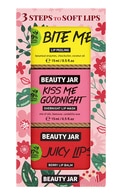 BEAUTY JAR 3 Steps For Soft Lips dāvanu komplekts,3x15ml.