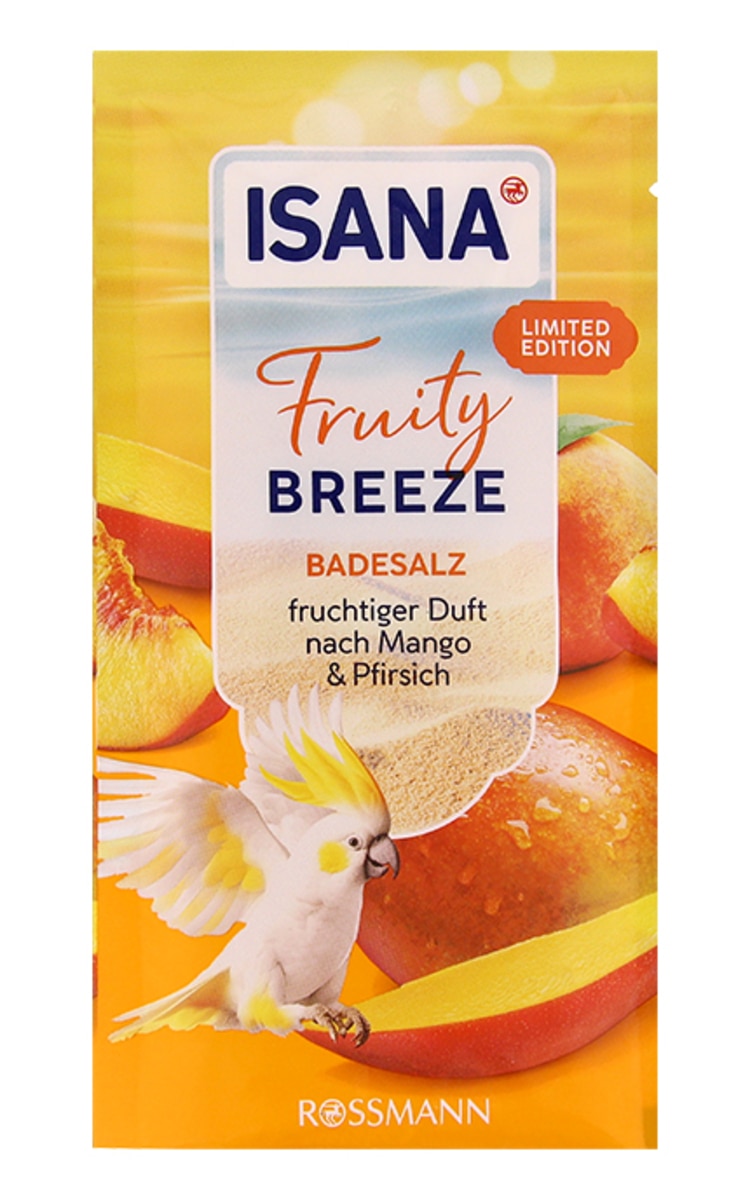 ISANA ISANA Fruity Breeze vannas sāls, 80g 80 g