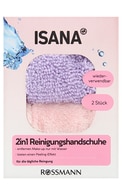  ISANA undefined ISANA 2in1 Cimdiņi sejas attīrīšanai, 2gab.  