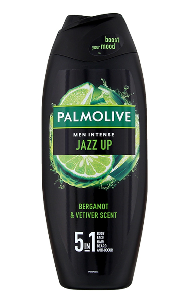 PALMOLIVE MEN PALMOLIVE MEN Intense Jazz Up 5in1 dušas želeja vīriešiem, 500ml