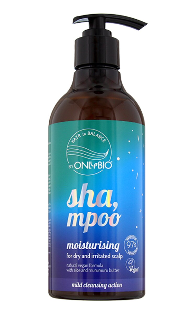 ONLY BIO Moisturizing увлажняющий шампунь для раздраженной и сухой кожи головы, 400мл