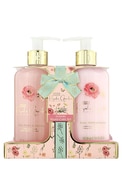 BAYLIS&HARDING Garden Rose, Poppy & Vanilla grezns ķermeņa kopšanas komplekts