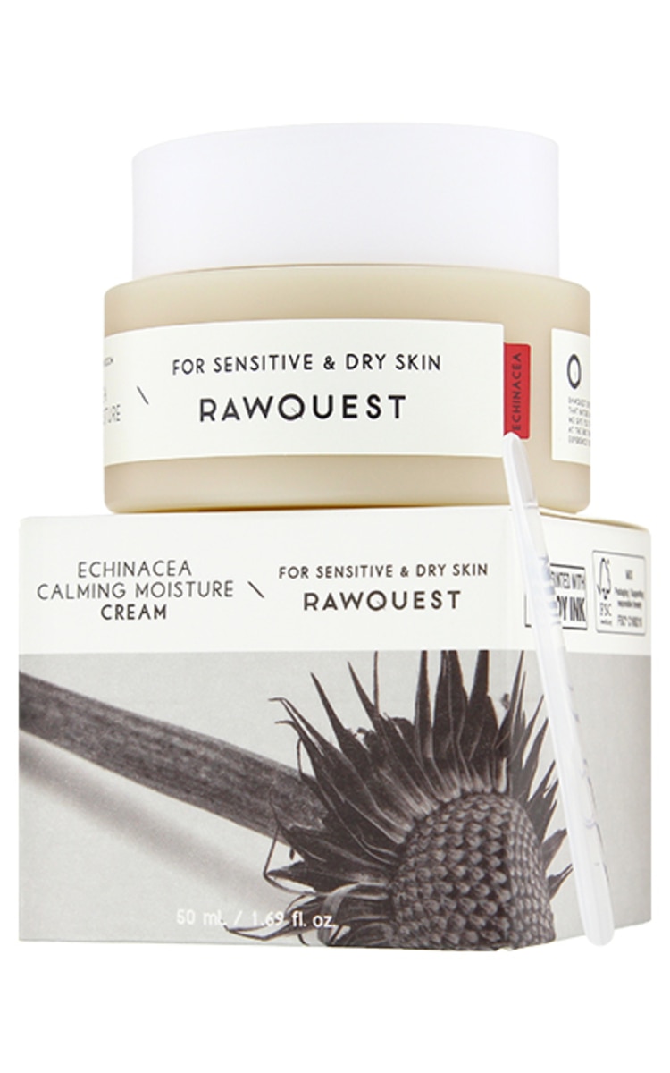 RAWQUEST RAWQUEST Echinacea nomierinošs un mitrinošs krēms, 50ml