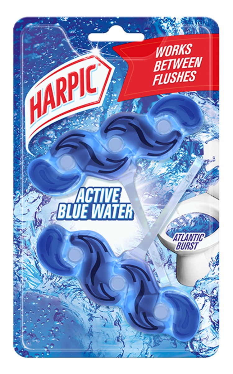 HARPIC HARPIC Atlantic Burst блок для туалета, 2x35г 70 г