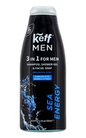  KEFF undefined KEFF Men 3in1 Sea Energy шампунь, гель для душа и средство для умывания, 500мл  
