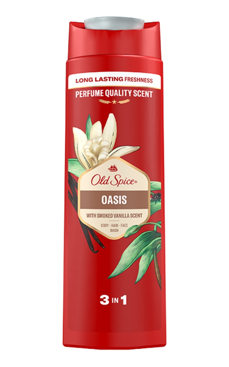 400 ml OLD SPICE OLD SPICE Oasis 3in1 dušas želeja vīriešiem, 400ml