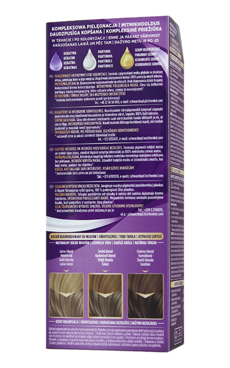 PALETTE PALETTE ICC краска для волос, 8-21 Ashy Light Blond 1 шт