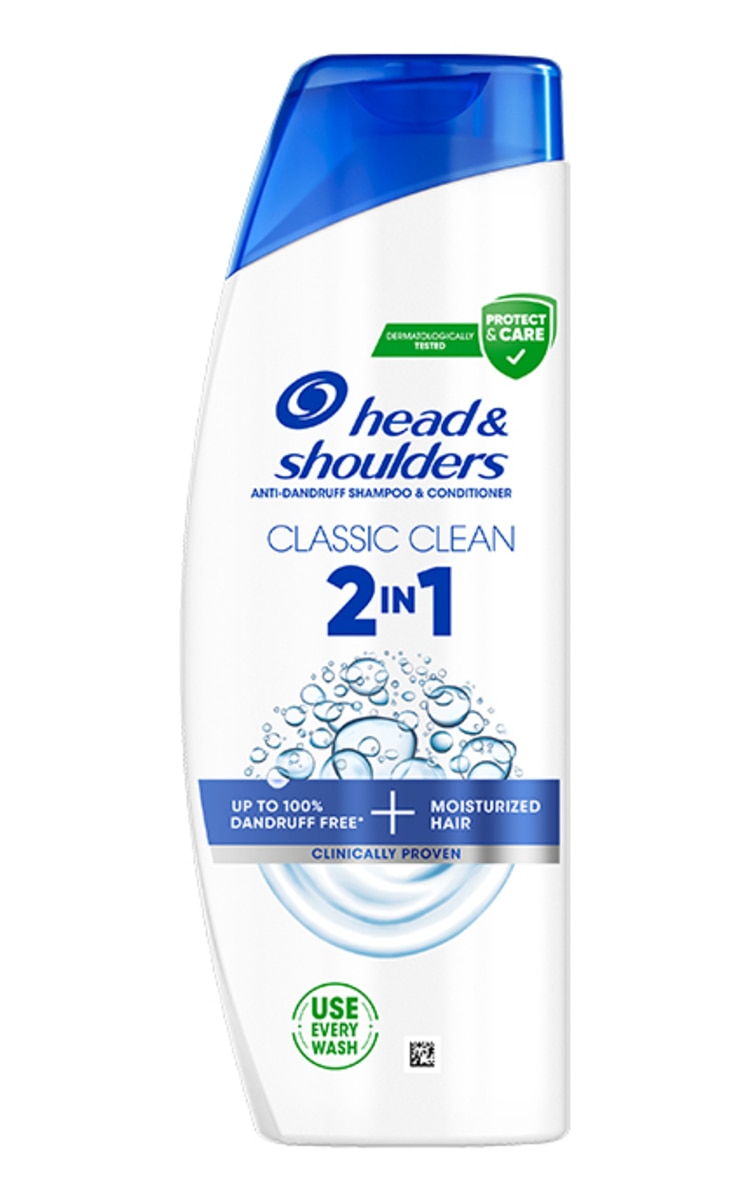 HEAD&SHOULDERS HEAD&SHOULDERS Classic Clean 2in1 šampūns pret blaugznām, 250ml 250 ml