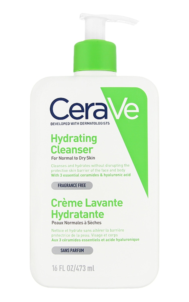 CERAVE CERAVE Hydrating Cleanser attīroša emulsija ar mitrinošu efektu, 473ml 473 ml