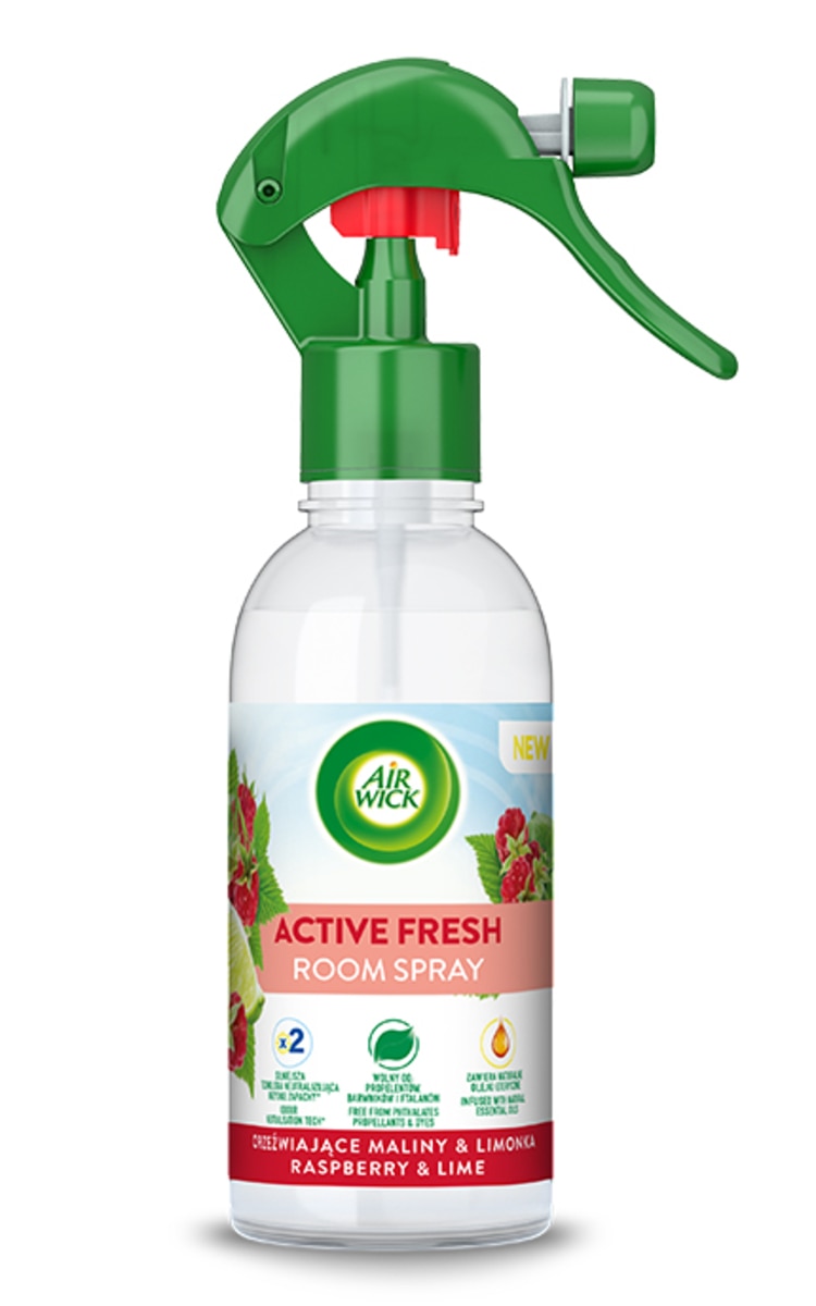 237 ml AIR WICK  AIR WICK Cool Raspberries&Lime gaisa atsvaidzinātājs, 237ml  AIR WICK Cool Raspberries&Lime gaisa atsvaidzinātājs, 237ml
