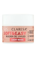 CLARESA Soft&Easy Builder Gel UV/LED гель для наращивания ногтей, Light Beige, 12г