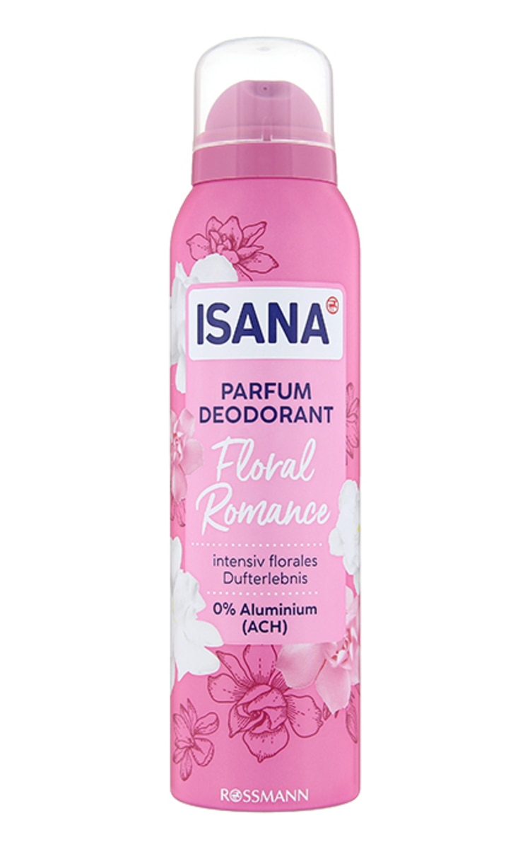 ISANA ISANA Floral Romance izsmidzināms parfimēts dezodorants, 150ml 150 ml