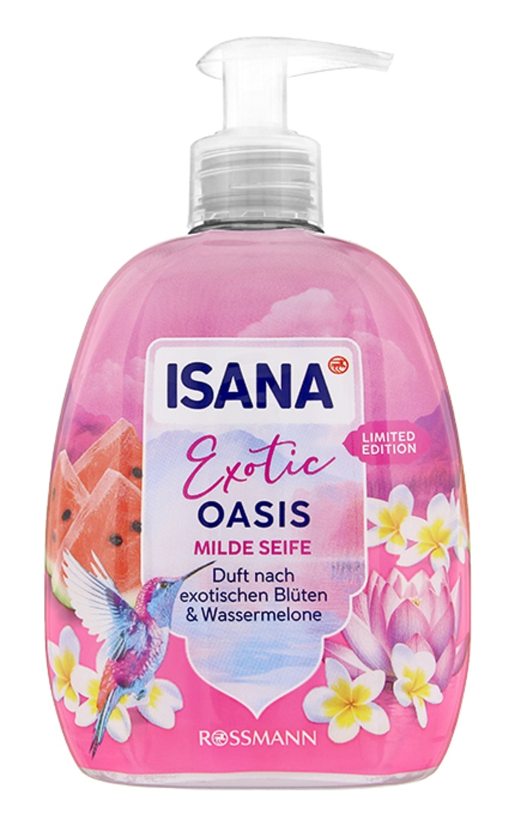 ISANA ISANA Exotic Oasis šķidrās ziepes, 500ml 500 ml