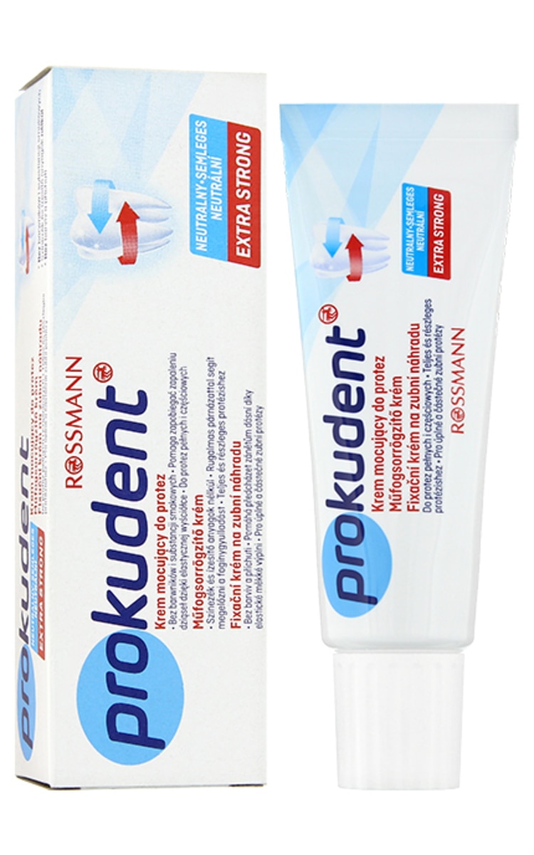 PROKUDENT PROKUDENT Neutral Extra Strong zobu protēžu līme, 40g 40 g