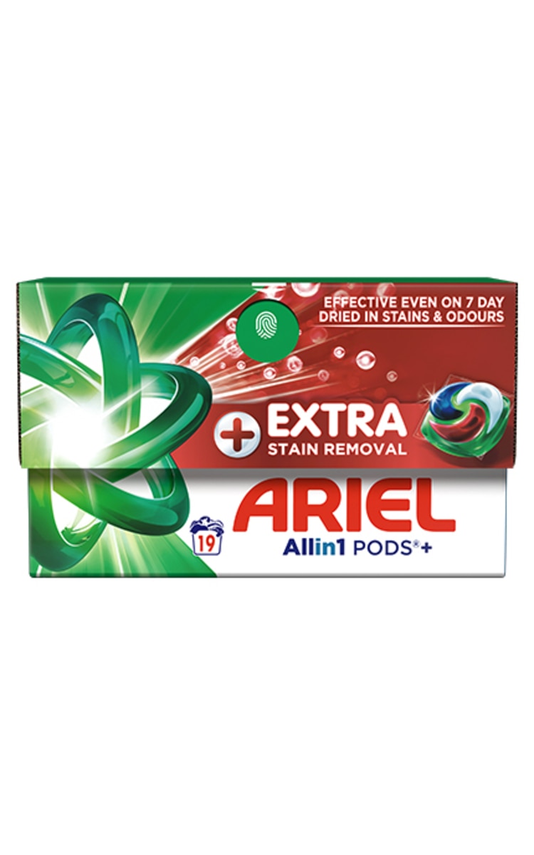 ARIEL ARIEL Extra Clean капсулы для стирки белья, 19шт.