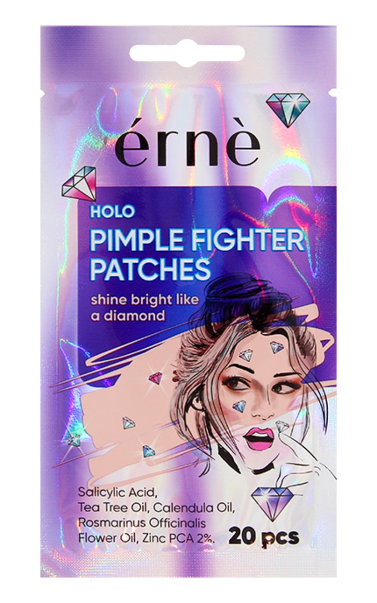 ERNE Holo Pimple Fighter Patches pūtīšu plāksteri, 20gab.