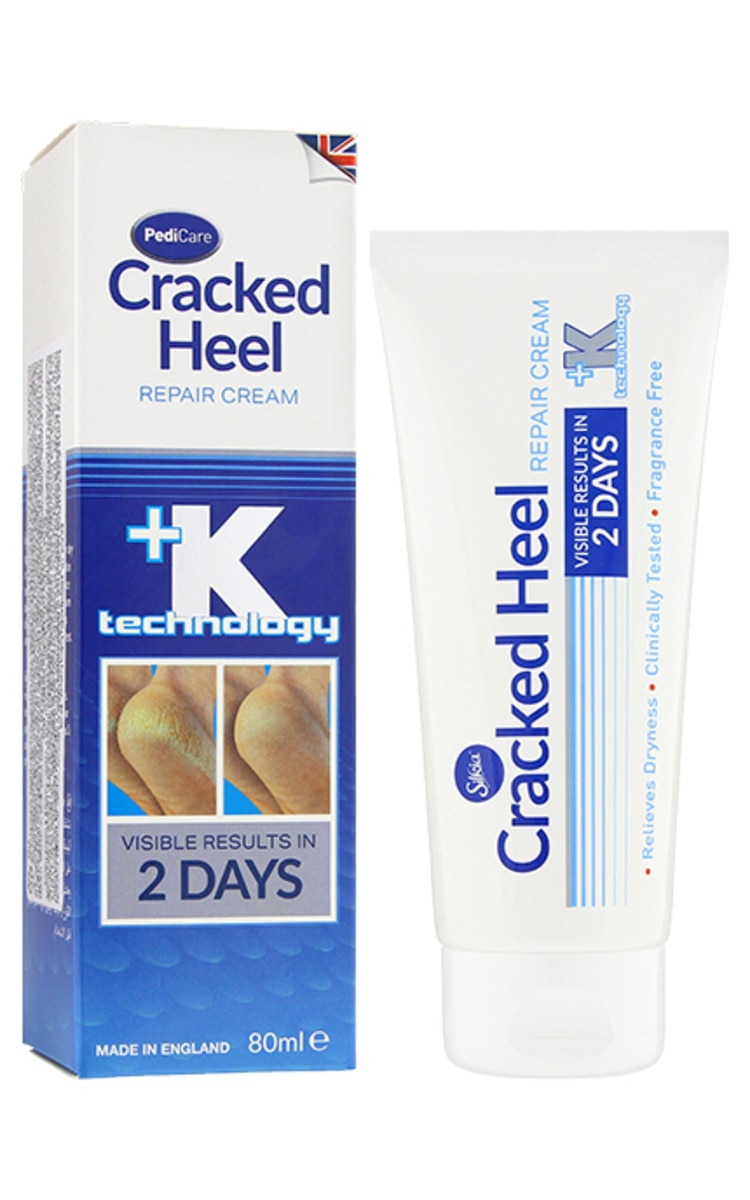 SILKIA SILKIA +K Cracked Heel krēms sasprēgājušu papēžu kopšanai, 80ml 80 ml