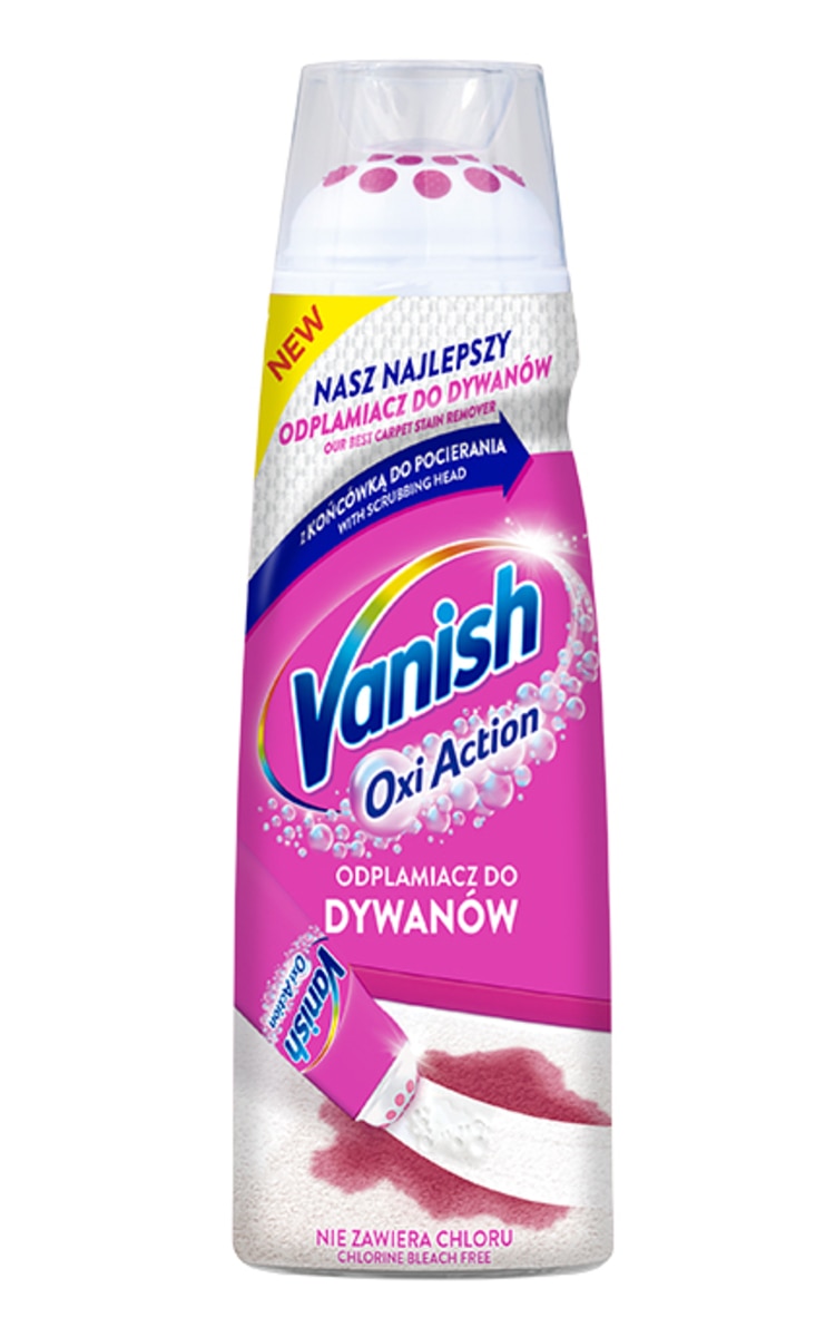 VANISH VANISH Oxi Action paklāju traipu tīrīšanas līdzeklis, 195ml 195 ml