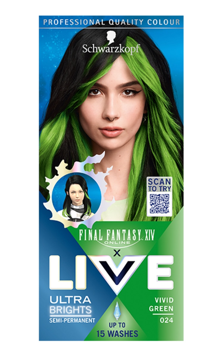 LIVE COLOR LIVE COLOR Matu krāsa, 024 Vivid Green