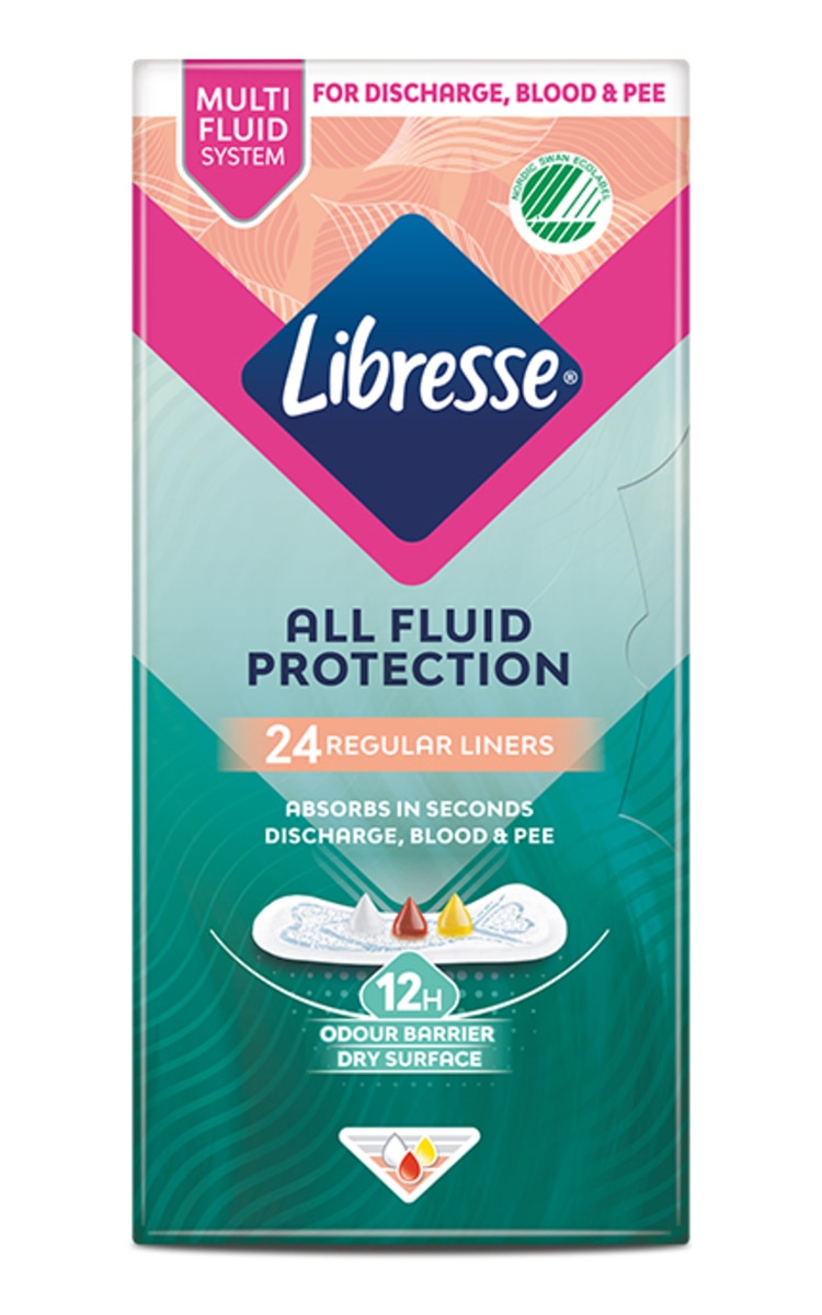 LIBRESSE LIBRESSE Dailies Extra Protection Regular ikdienas ieliktnīši, 24gab. 24 gab.