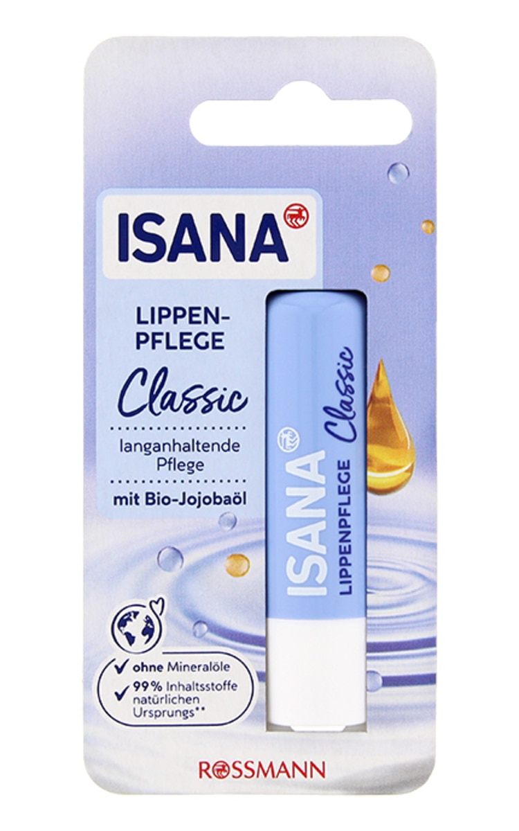 ISANA ISANA Classic бальзам для губ, 4.8г 1 шт