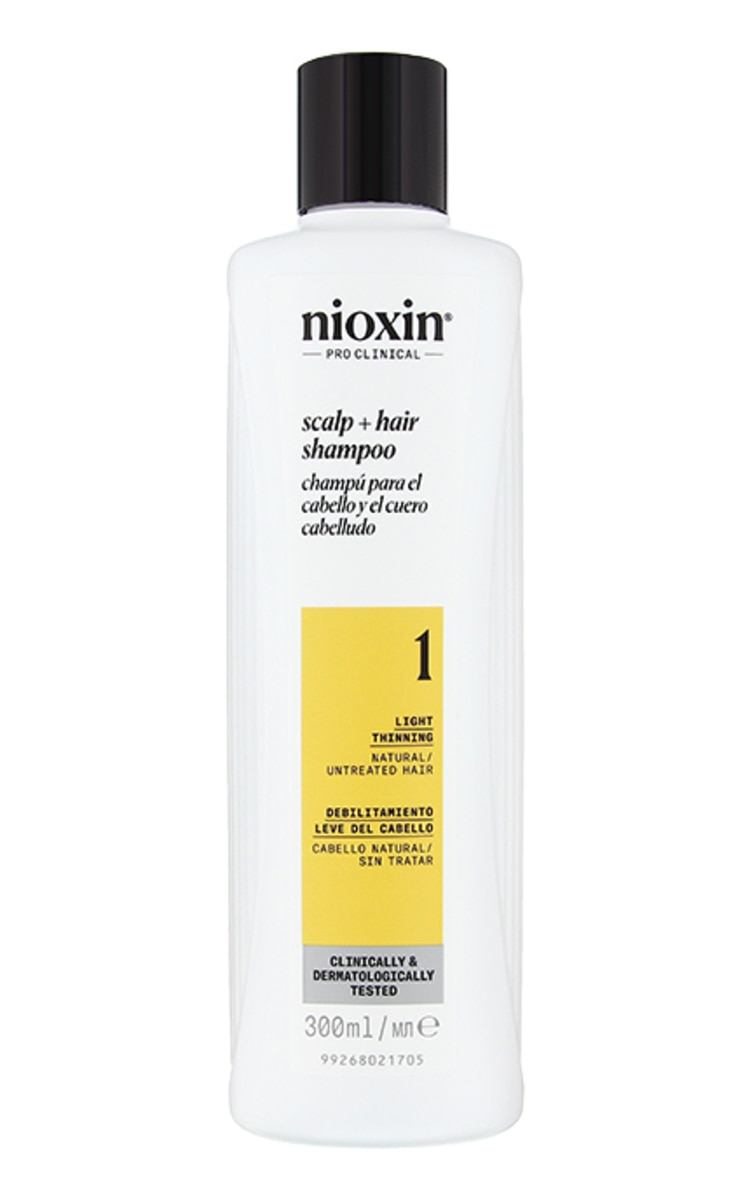 NIOXIN NIOXIN System No.1 šampūns dabiskiem matiem ar vieglu tendenci kļūt plānākiem, 300ml