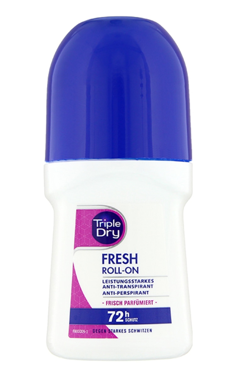 TRIPLE DRY TRIPLE DRY Active ātri žūstošs rullītis antiperspirants, 50ml 50 ml