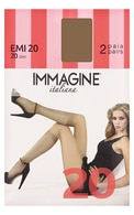 IMMAGINE Emi 20den pusgarās zeķes, 2 pāri IMMAGINE undefined IMMAGINE Emi 20den pusgarās zeķes, 2 pāri
