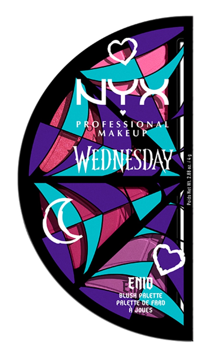 NYX PROFESSIONAL MAKEUP NYX PROFESSIONAL MAKEUP Wednesday Stained Glass палетка румян, 1шт.