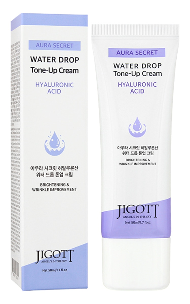 JIGOTT JIGOTT Aura Secret Water Drop увлажняющий крем для лица с гиалуроновой кислотой, 50мл
