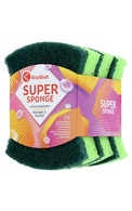  KRUIDVAT undefined KRUIDVAT Super Sponge abrazīvie tīrīšanas sūkļi, 3gab.  
