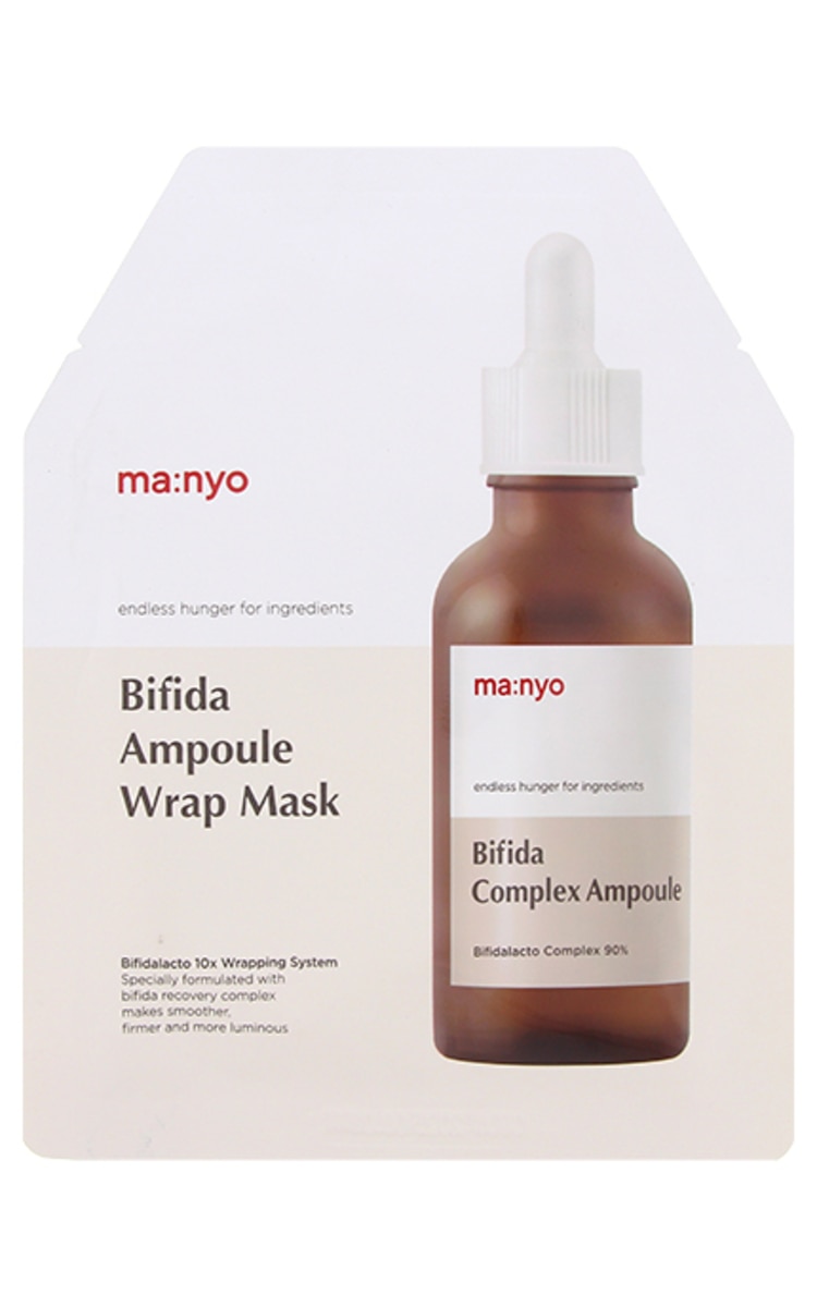 MANYO MANYO Factory Bifida Ampoule Wrap hidrogela maska sejai, 35g 1 gab.