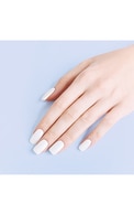 OHORA Manikīra gela uzlīmju komplekts Semi Cured Gel Nail Strips (N Clean White), 30 uzlīmes