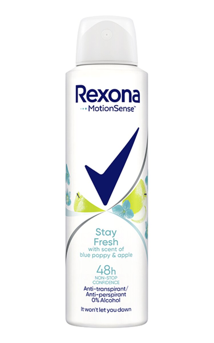 REXONA REXONA Stay Fresh Blue Poppy&Apple izsmidzināms antiperspirants, 150ml 150 ml