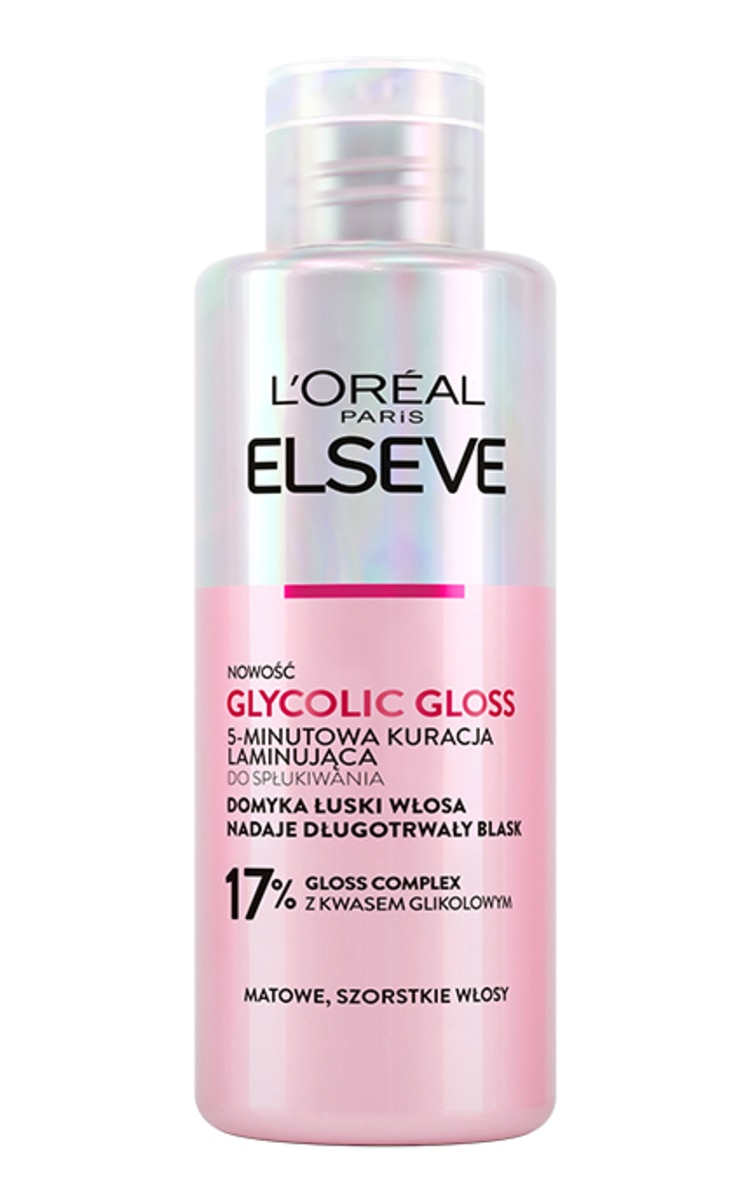 ELSEVE ELSEVE Glycolic Gloss ламинирующее средство для волос, 200мл
