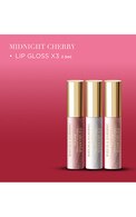 BAYLIS&HARDING Midnight Cherry Glossy lūpu kopšanas komplekts