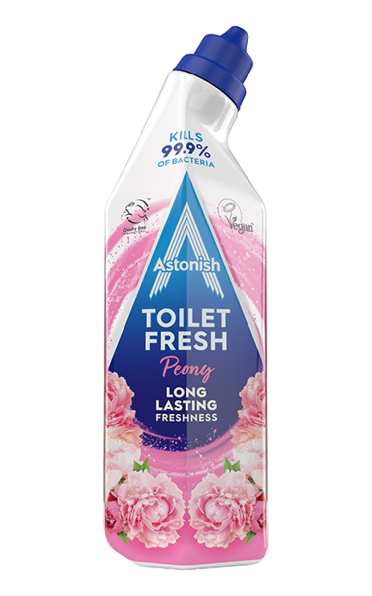 ASTONISH ASTONISH Toilet Fresh Peony tualetes podu tīrīšanas gels, 750ml