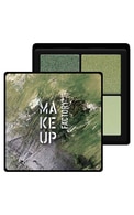  MAKE UP FACTORY undefined MAKE UP FACTORY Artist Studio Quad acu ēnu palete, 52 Green Secret, 7.6g  