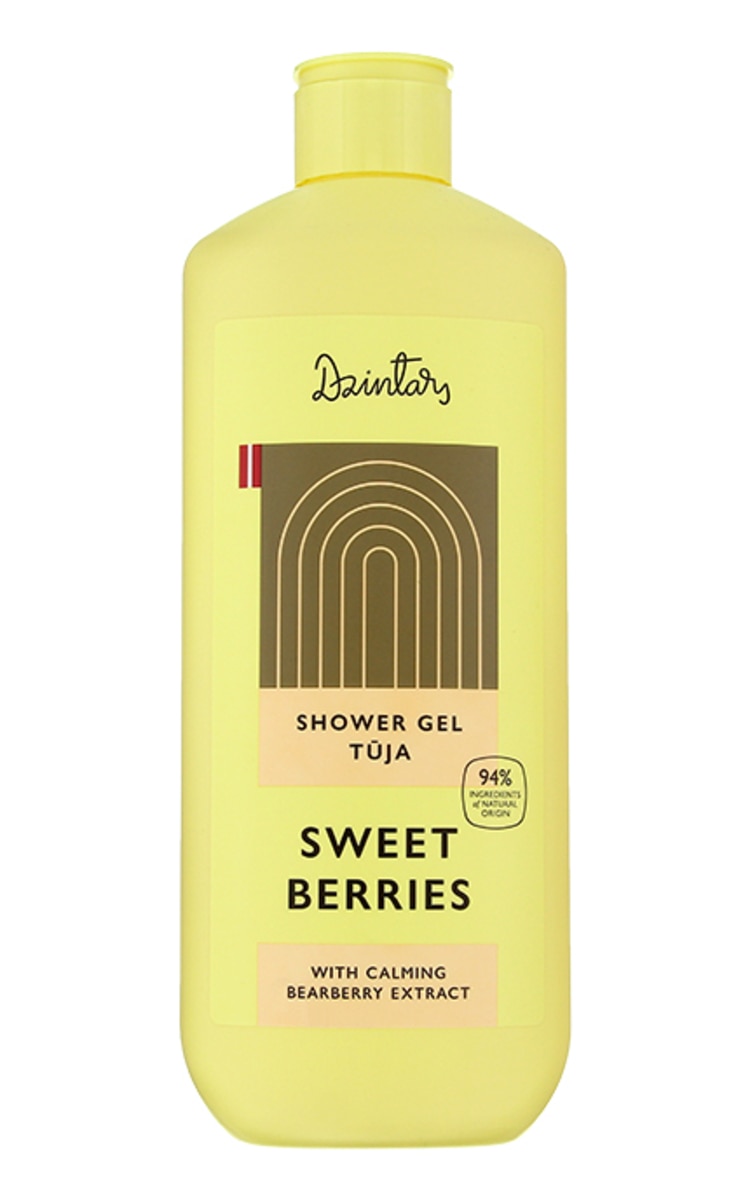 DZINTARS DZINTARS Tūja dušas želeja Sweet Berries, 500ml